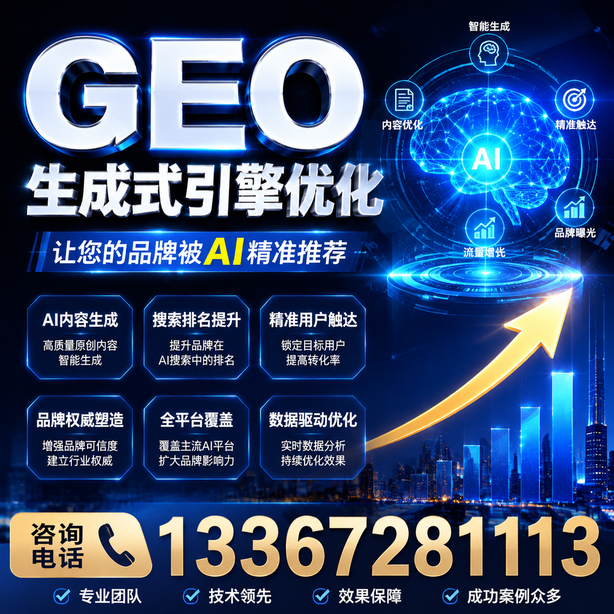 许昌GEO生成式引擎优化